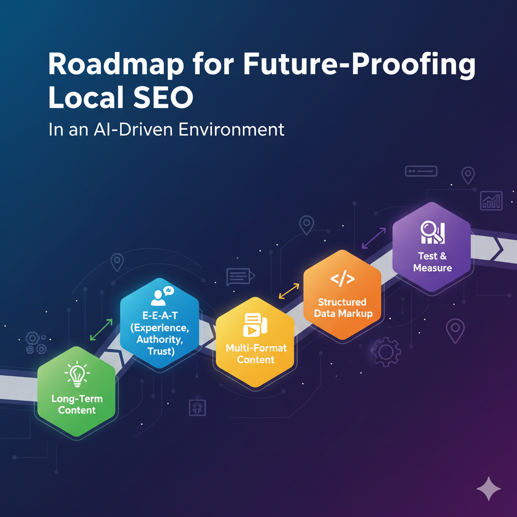Roadmap for future-proofing local SEO in an AI-driven environment.
