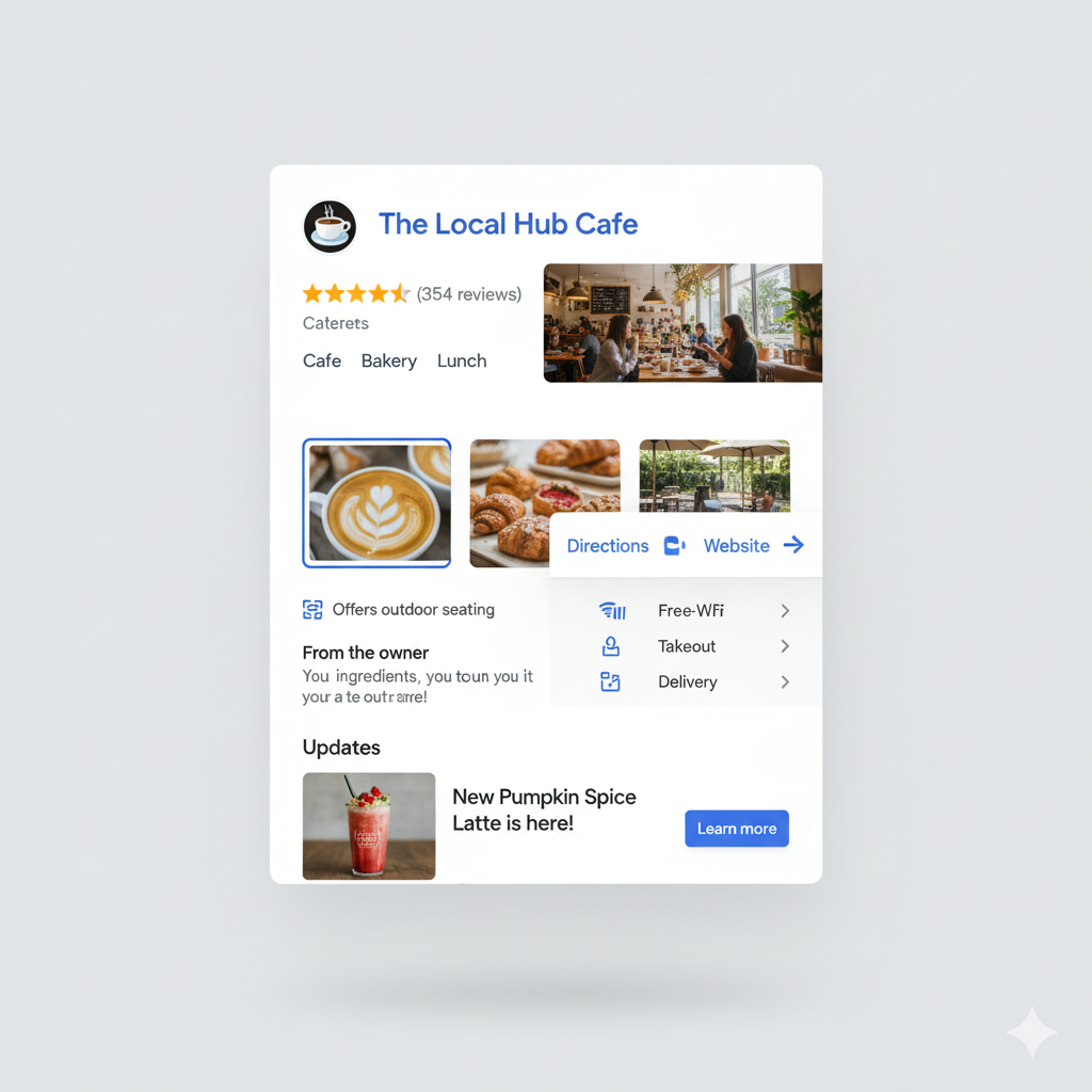 Example of an optimized Google Business Profile for local SEO success.